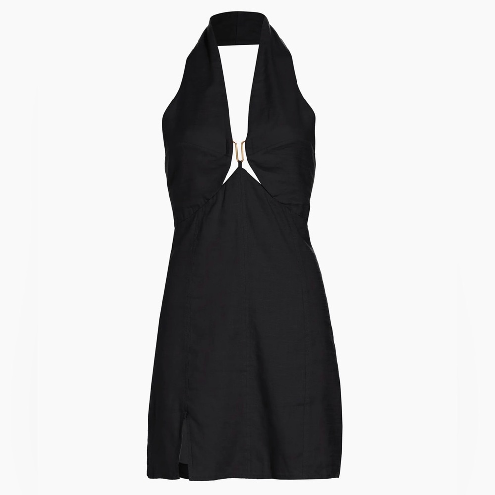 Cult Gaia Rumi Halter Minidress